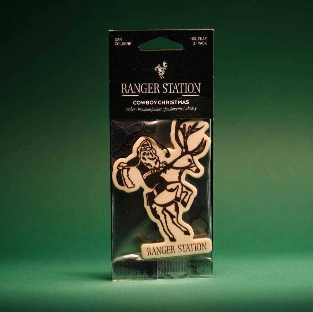 COWBOY CHRISTMAS CAR COLOGNE (3-PACK)