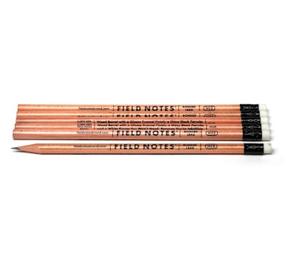Field Notes No. 2 Woodgrain Pencil 6 Pack