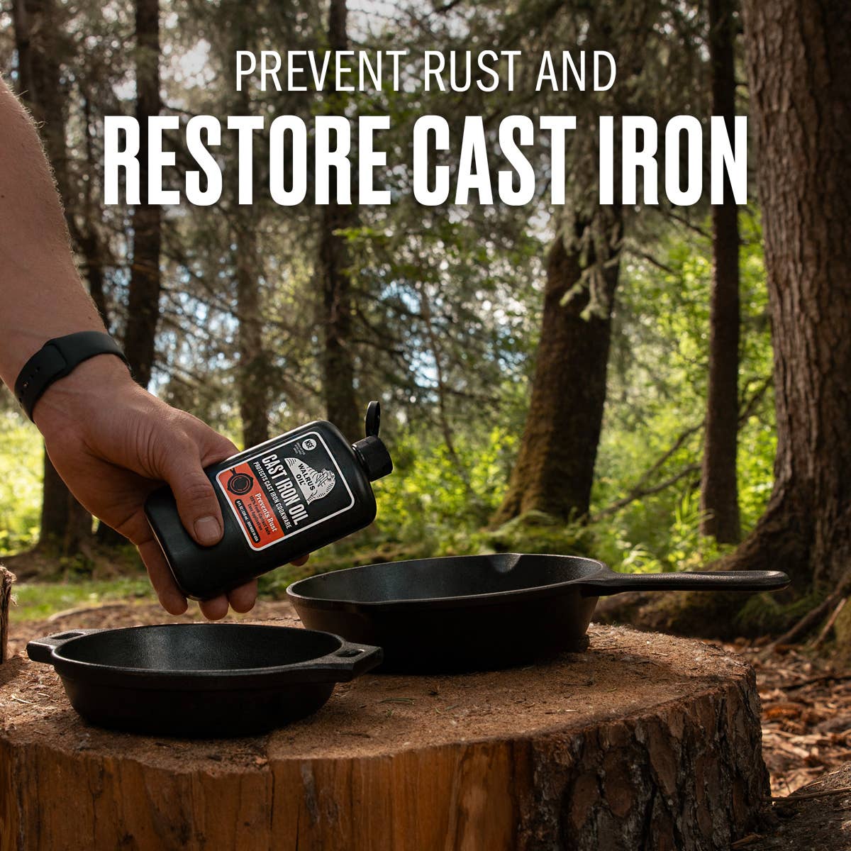 Cast Iron Oil, 8oz