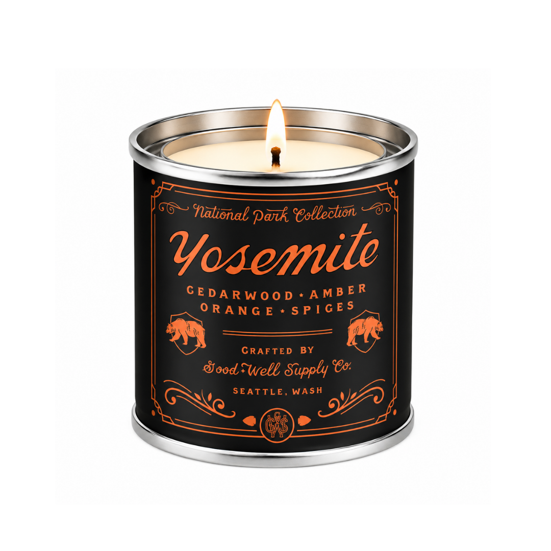 Yosemite National Park Candle