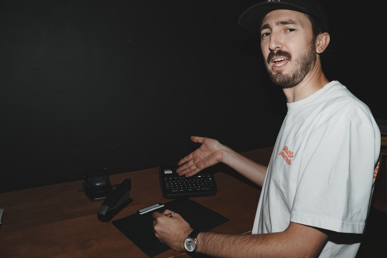 Fairwell Collective team member gesturing during a strategy discussion